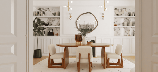 2025 Interior Decor Trends for white living room