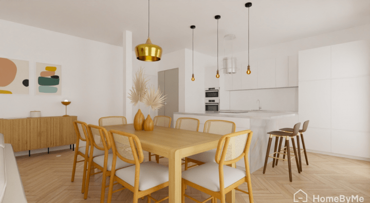 Vintage kitchen - lighting decor trends